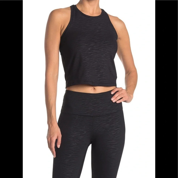 90 DEGREE BY REFLEX Interlink Embossed Zebra Top, Small, NWT​ - Picture 2 of 11